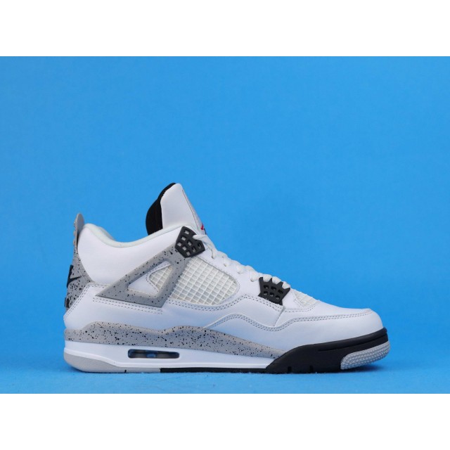 H12 BATCH Nike Air Jordan 4 Retro "White Cement" 840606 192