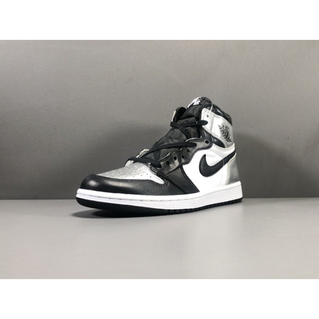 GOD BATCH Air Jordan 1  High OG Reto Silver Toe CD0461 001