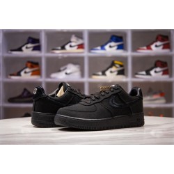 H12 BATCH Stussy x Nike Air Force 1 Low Triple Black CZ9084 001