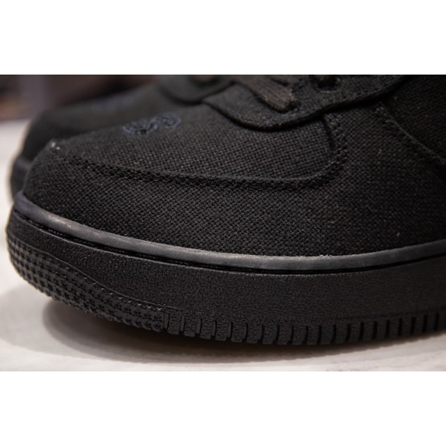 H12 BATCH Stussy x Nike Air Force 1 Low Triple Black CZ9084 001