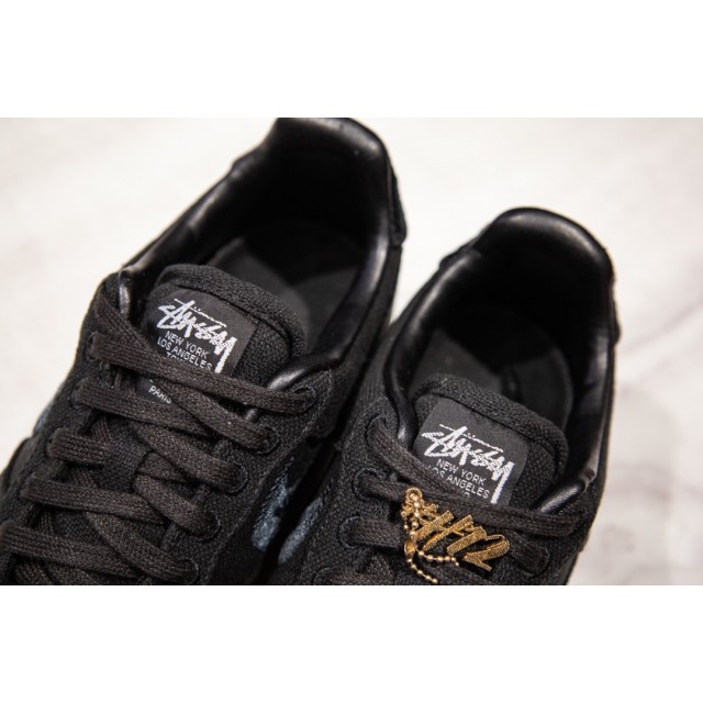 H12 BATCH Stussy x Nike Air Force 1 Low Triple Black CZ9084 001