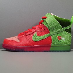 GOD BATCH Nike SB Dunk High Strawberry Cough CW7093 600