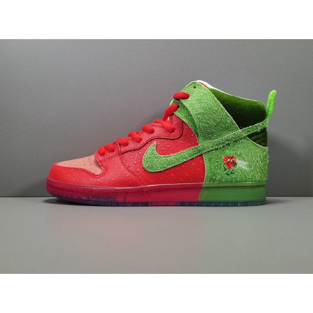 GOD BATCH Nike SB Dunk High Strawberry Cough CW7093 600