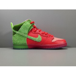 GOD BATCH Nike SB Dunk High Strawberry Cough CW7093 600