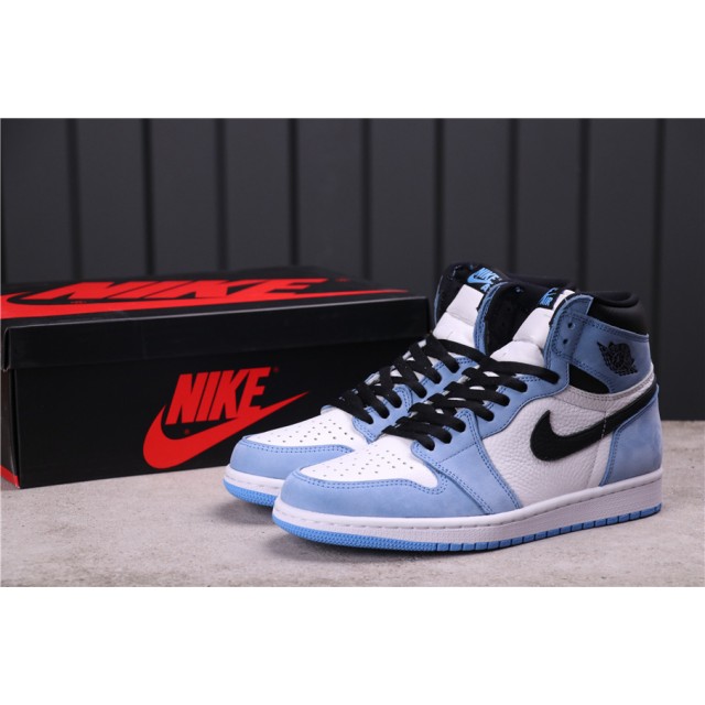 GET BATCH Air Jordan 1 Retro High OG "University Blue" 555088 134