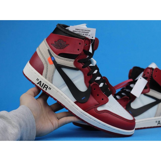 LJR BATCH Off-White x Air Jordan 1 "Chicago" AA3834 101