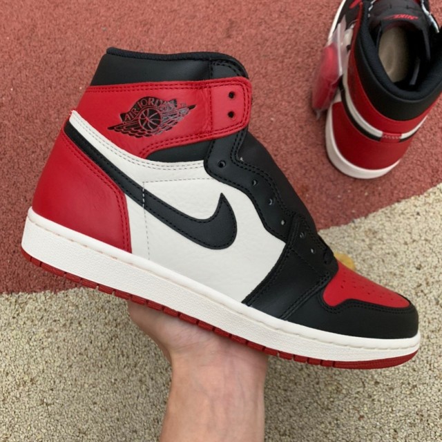 LJR BATCH Air Jordan 1 Bred Toe 555088 610