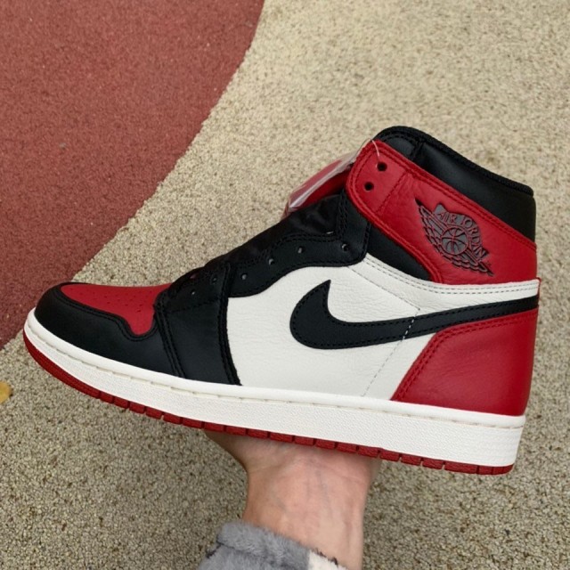 LJR BATCH Air Jordan 1 Bred Toe 555088 610