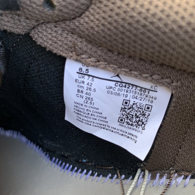 LJR BATCH Travis Scott x Air Jordan 1 low CQ4277 001