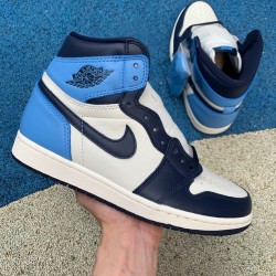 LJR BATCH Air Jordan 1 "Obsidian" 555088 140