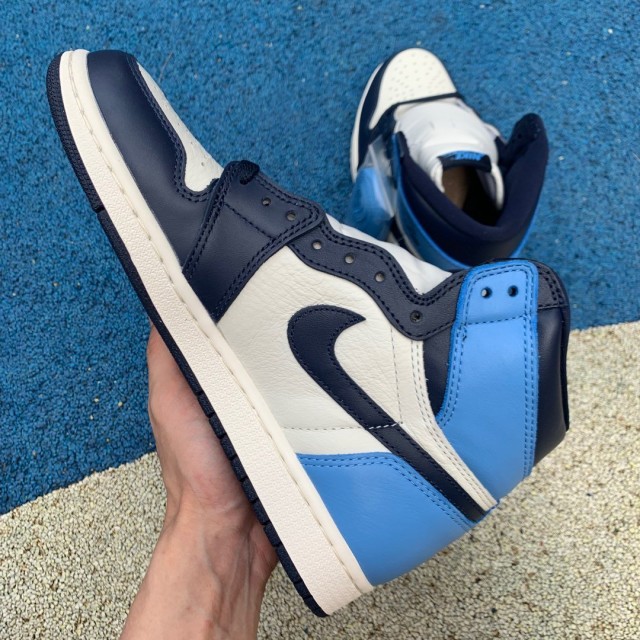 LJR BATCH Air Jordan 1 "Obsidian" 555088 140