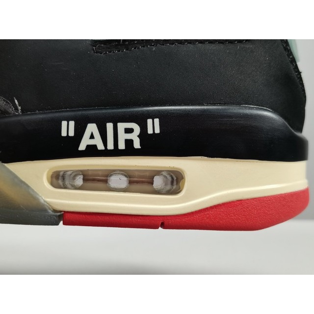 GOD BATCH Off White x Air Jordan 4 Bred CV9388 001