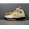 OG BATCH Off White x Air Jordan 5 Retro "Sail" DH8565 100