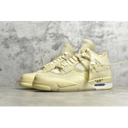 PK BATCH Off White x Air Jordan 4 "Cream Sail" CV9388 100