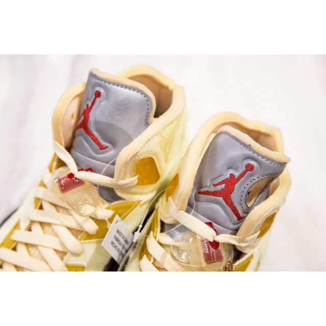 H12 BATCH Off White x Air Jordan 5 "Sail" DH8565 100