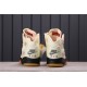 GET BATCH Off White x Air Jordan 5 "Sail" DH8565 100