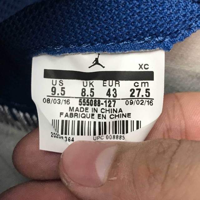 LJR BATCH Air Jordan 1 OG High "Storm Blue" 555088 127