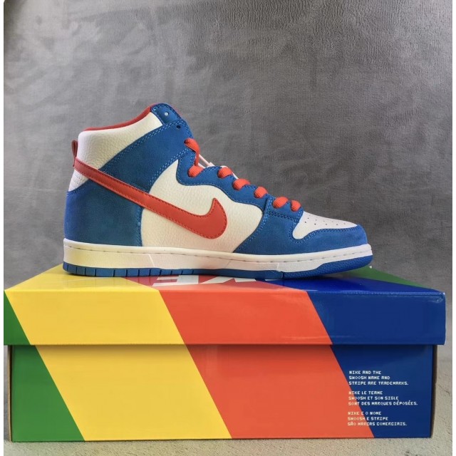 TOP BATCH Nike SB Dunk High "Doraemon" CI2692 400