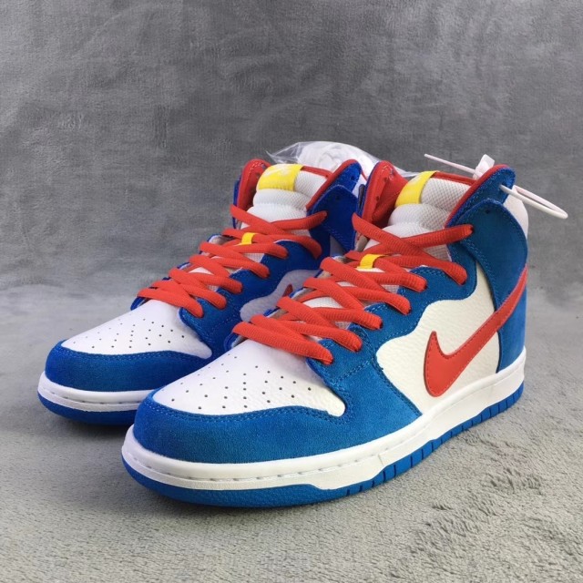 TOP BATCH Nike SB Dunk High "Doraemon" CI2692 400