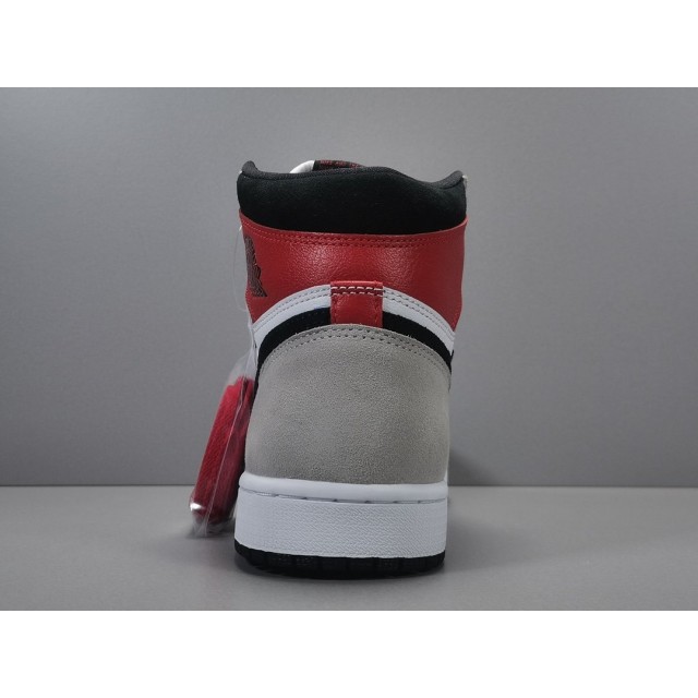 GOD BATCH Air Jordan 1 High "Smoke Grey Red" 555088 126