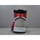 GOD BATCH Air Jordan 1 High "Smoke Grey Red" 555088 126