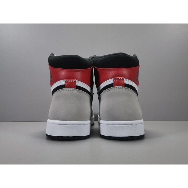 GOD BATCH Air Jordan 1 High "Smoke Grey Red" 555088 126