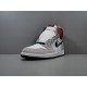 X BATCH Air Jordan 1 High OG "Light Smoke Grey" 555088 126