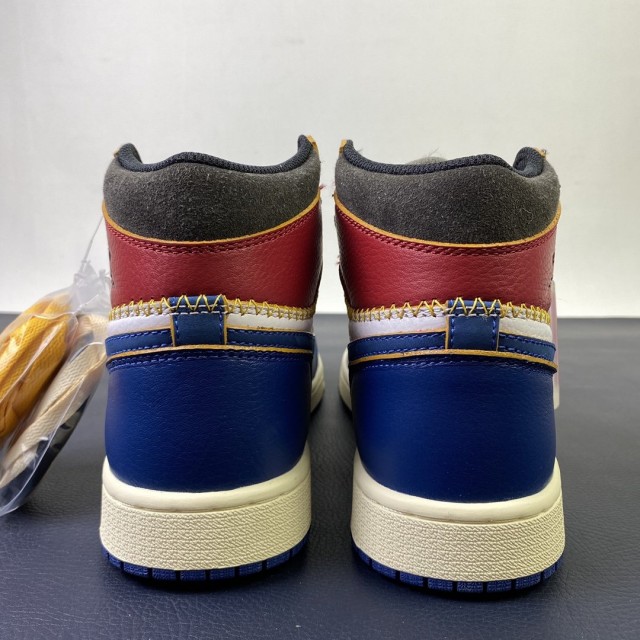 GOD BATCH Union x Air Jordan 1 "Blue Toe" BV1300 146