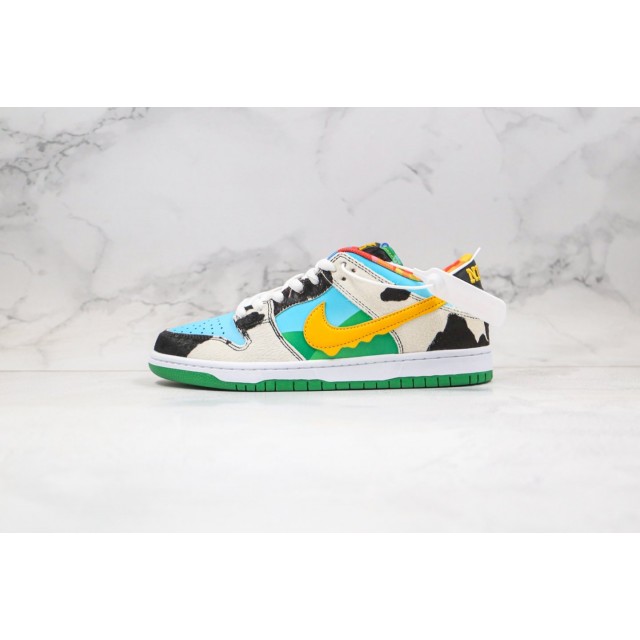 GOD BATCH Ben & Jerry's x Nike SB Dunk Low Pro QS "Chunky Dunky" CU3244 100 