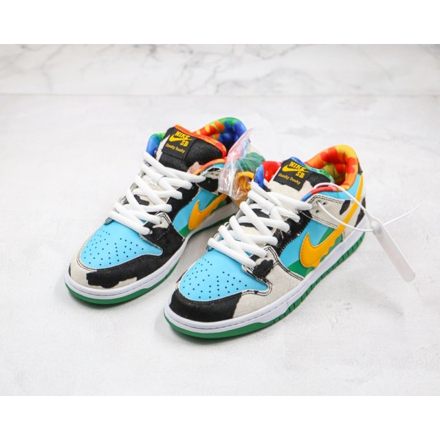 GOD BATCH Ben & Jerry's x Nike SB Dunk Low Pro QS "Chunky Dunky" CU3244 100 