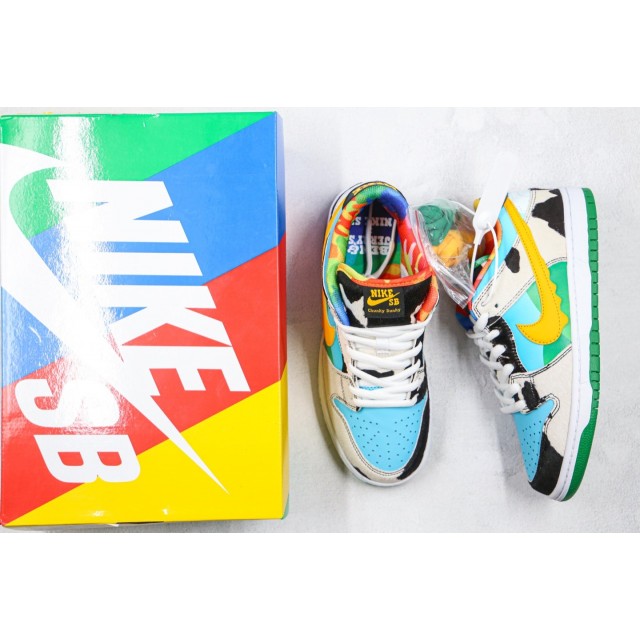 GOD BATCH Ben & Jerry's x Nike SB Dunk Low Pro QS "Chunky Dunky" CU3244 100 