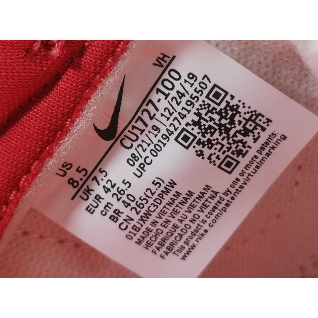 TOP BATCH Nike Dunk Low SP "University Red" CU1727 100