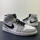 S2 BATCH Air Jordan 1 Mid "Light Smoke Grey" 554724 092