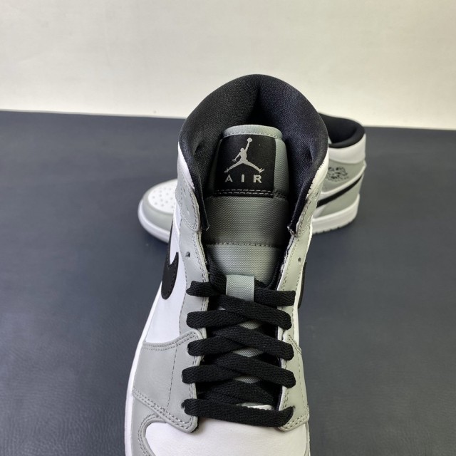 S2 BATCH Air Jordan 1 Mid "Light Smoke Grey" 554724 092