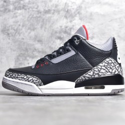 PK BATCH Air Jordan 3 Retro Black Cement 136064 010