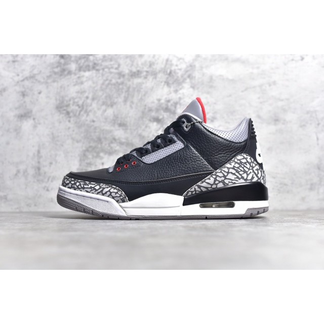 PK BATCH Air Jordan 3 Retro Black Cement 136064 010