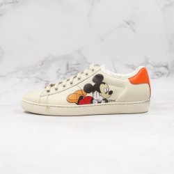 TOP BATCH Disney x Gucci Ace Embroidered Low-GG "Mickey" 603697 AYO70 9591