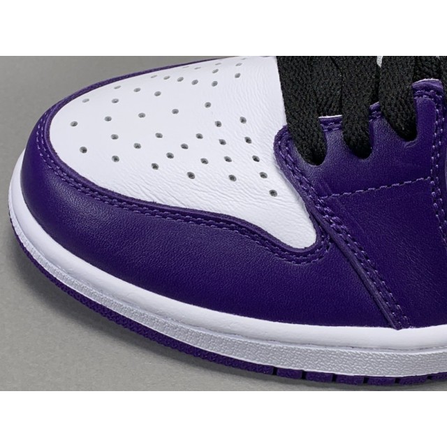 X BATCH Air Jordan 1 "Court Purple" 555088 500