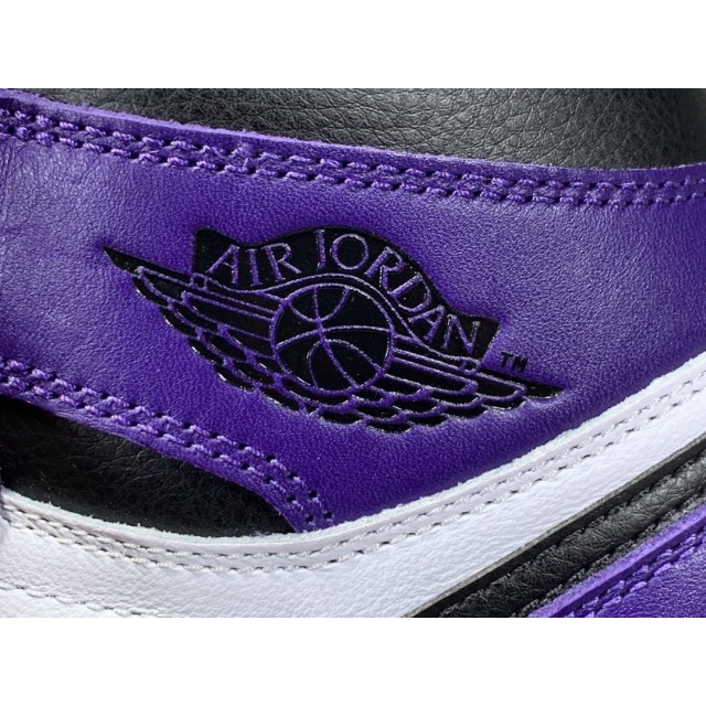 X BATCH Air Jordan 1 "Court Purple" 555088 500