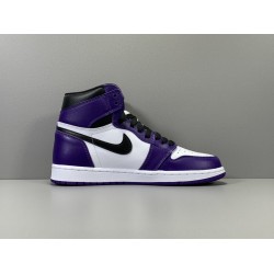 X BATCH Air Jordan 1 "Court Purple" 555088 500