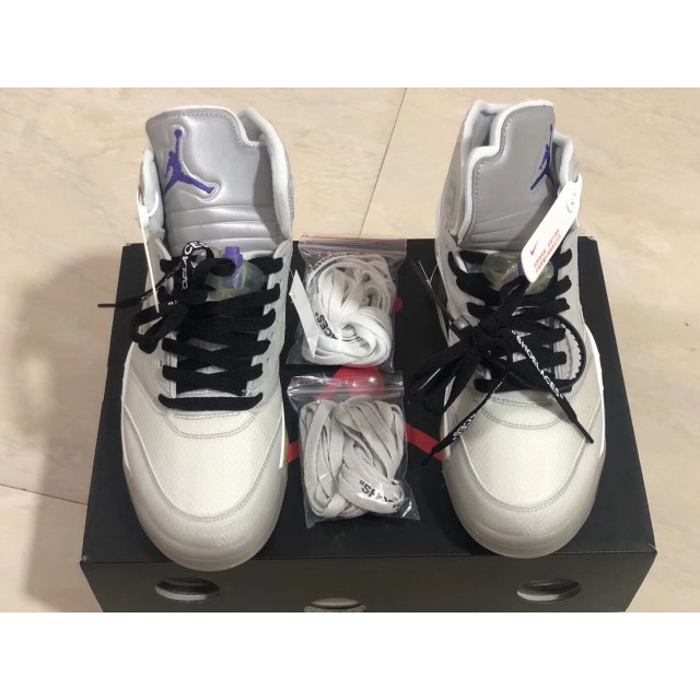 PK BATCH Off White x Air Jordan 5 CT8480-105