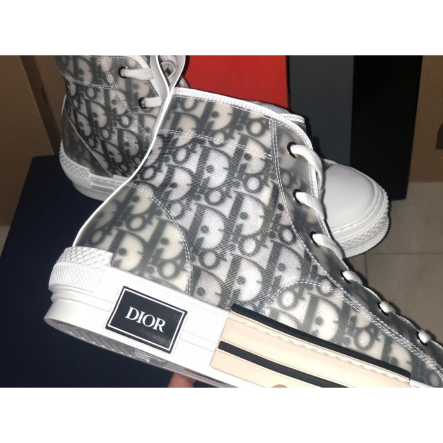 TOP BATCH  Dior Homme B23 Oblique High Top Sneakers