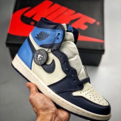 S2 BATCH Air Jordan 1 Retro "Obsidian" 555088-140