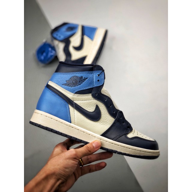 S2 BATCH Air Jordan 1 Retro "Obsidian" 555088-140