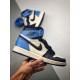 S2 BATCH Air Jordan 1 Retro "Obsidian" 555088-140