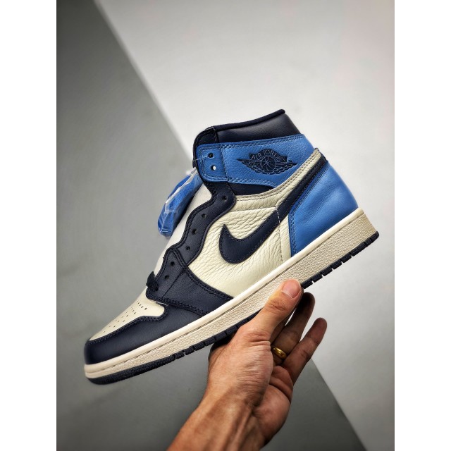 S2 BATCH Air Jordan 1 Retro "Obsidian" 555088-140