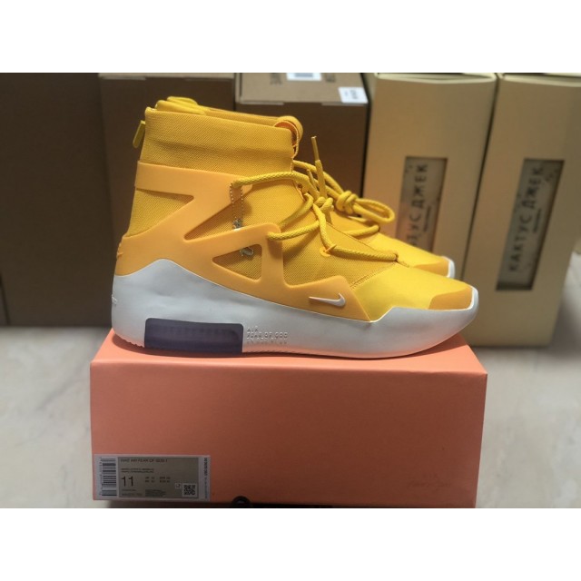 H12 BATCH Nike Air Fear of God 1 "Amarillo" AR4237-700