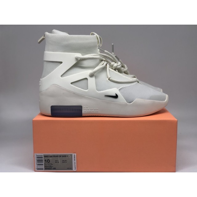 H12 BATCH Nike Air Fear of God 1 White AR4237 100 