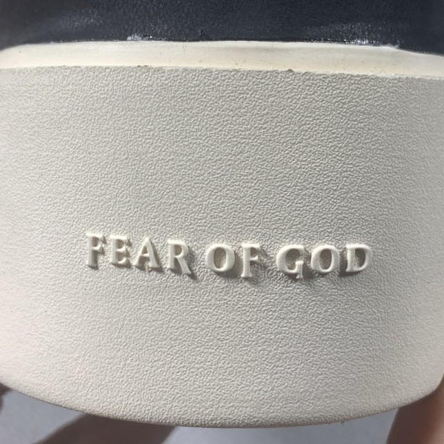 OWF BATCH Fear of God FOG 6th Skate Mid Black