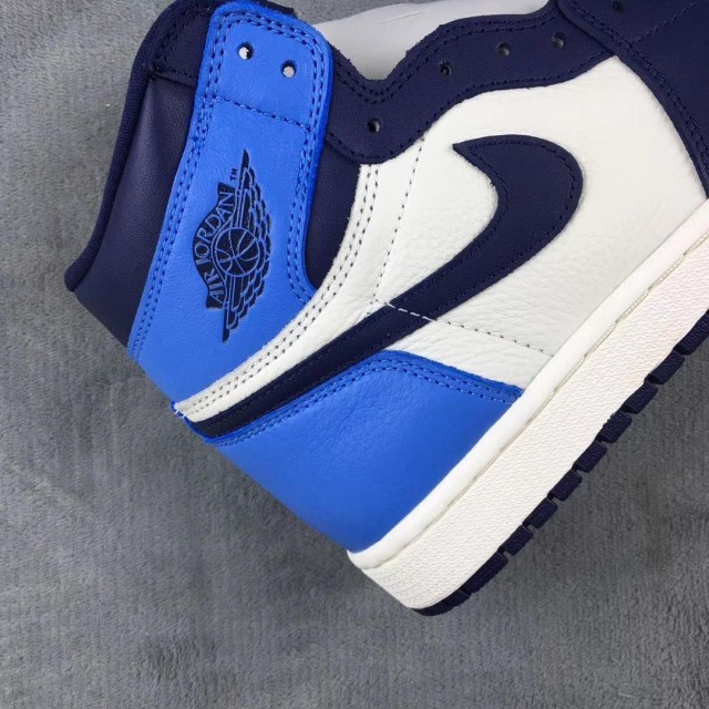 GET Batch Men's Air Jordan 1 "Obsidian" 555088 140